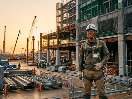 Pekerjaan bidang Konstruksi di Jepang